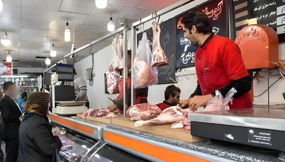 ارتفاع أسعار اللحوم بنسبة 63٪ خلال العام الماضي في إيران