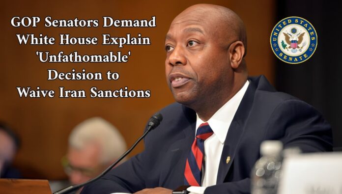 أعضاء جمهوريون في مجلس الشيوخ يطالبون البيت الأبيض بتوضيح قرار رفع العقوبات عن النظام الإيراني