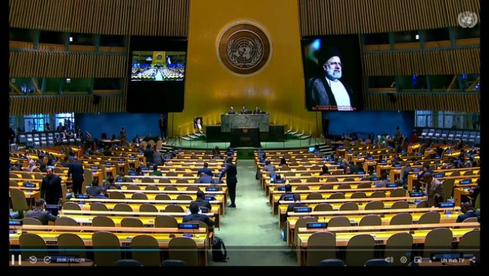 أسوشيتدبرس: حفل الأمم المتحدة لتأبين إبراهيم رئيسي يلقى احتجاجات من الإيرانيين وتحقير من اوروبا والولايات المتحدة