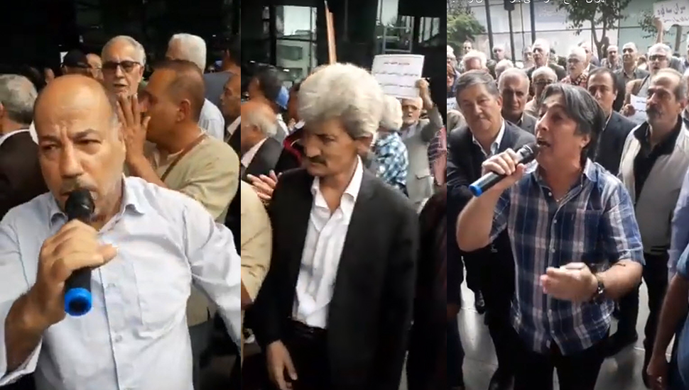 الاحتجاجات الواسعة في إيران من العمال إلى تجار الاسواق والمتقاعدين