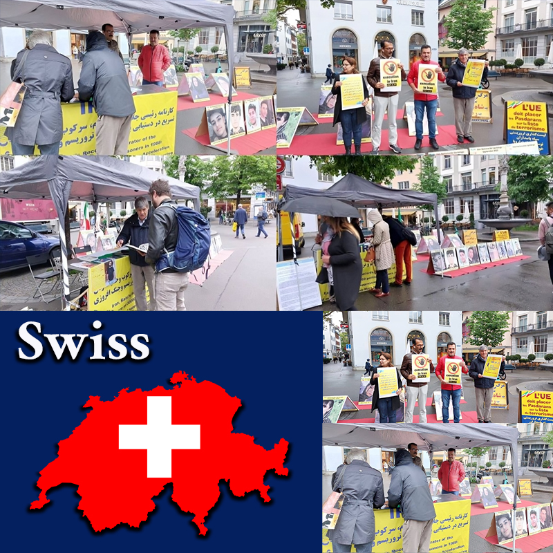 تقرير مصور - أنشطة أنصار منظمة مجاهدي خلق في باريس، بروكسل، برلين، زيورخ، ستوكهولم، كندا، هايدلبرغ