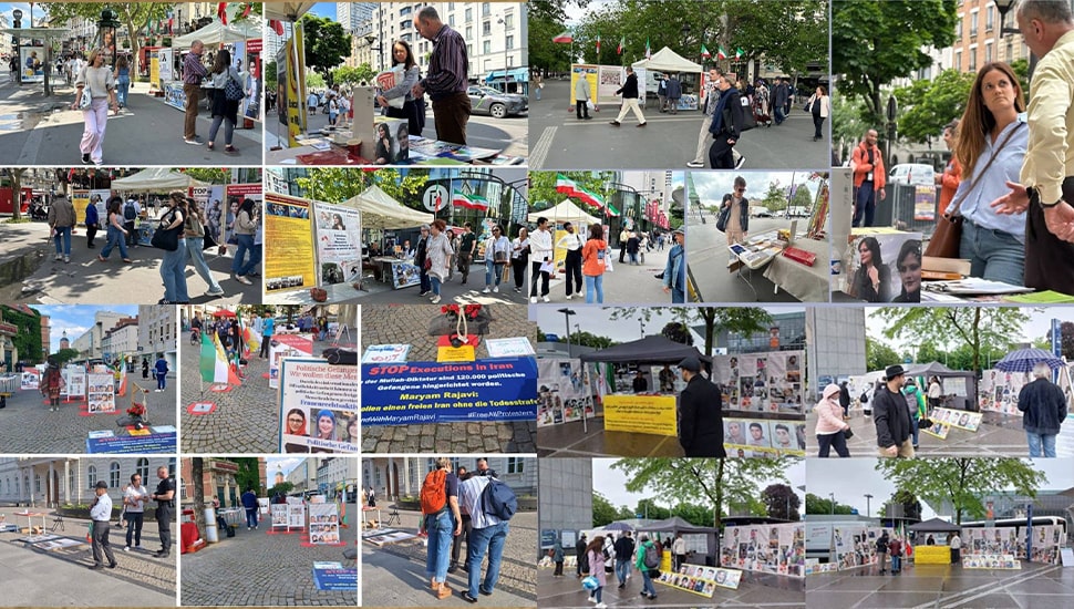 تقرير مصور- نشاطات أنصار منظمة مجاهدي خلق في كوبنهاغن وكولونيا وهامبورغ ومونستر وبون وآخن بألمانيا