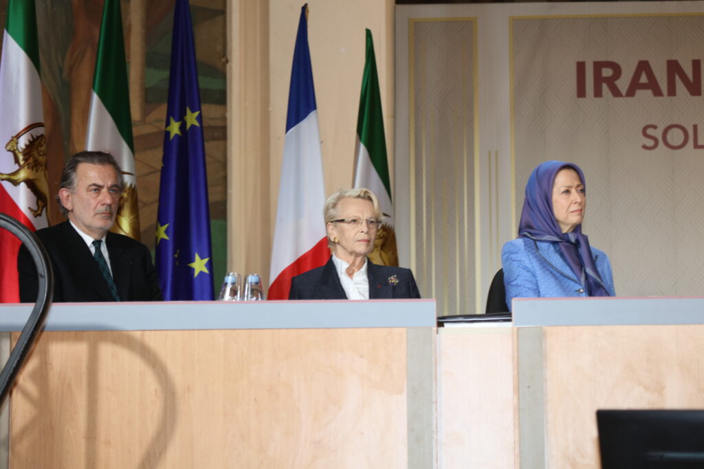 باريس - مؤتمر التضامن مع المقاومة الإيرانية بحضور وكلمة السيدة مريم رجوي