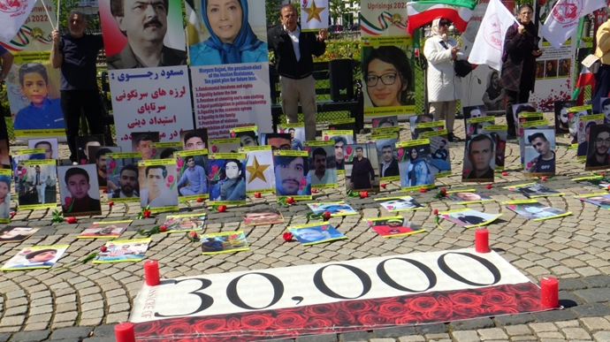 تقرير مصور عن نشاطات أنصار منظمة مجاهدي خلق الإيرانية في كوبنهاغن وستوكهولم وبرمن وبرلين وباريس وهايدلبرغ وميونيخ