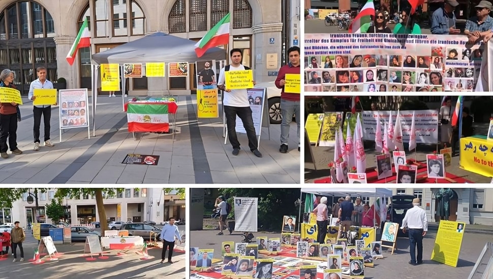 تقرير مصور احتجاجات إيرانيين في غوتنبرغ وستوكهولم والسويد وباريس وألمانيا تضامنا مع الانتفاضة الوطنية في إيران