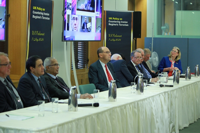 البرلمان البريطاني - مؤتمر مكافحة الإرهاب والتهديدات الداخلية من قبل النظام الإيراني