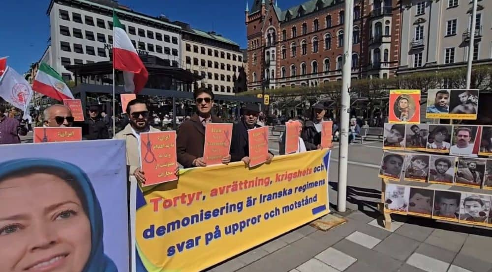 تقرير مصور احتجاجات إيرانيين في غوتنبرغ وستوكهولم والسويد وباريس وألمانيا تضامنا مع الانتفاضة الوطنية في إيران