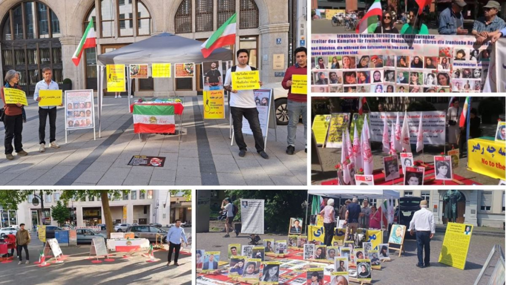 تقرير مصور احتجاجات إيرانيين في غوتنبرغ وستوكهولم والسويد وباريس وألمانيا تضامنا مع الانتفاضة الوطنية في إيران