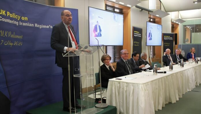 البرلمان البريطاني - مؤتمر مكافحة الإرهاب والتهديدات الداخلية من قبل النظام الإيراني