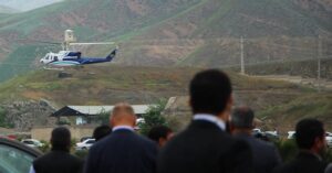 تحطم مروحية إبراهيم رئيسي - انتشار قوات القمع في المناطق الحساسة في طهران