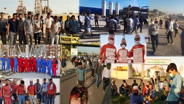 إضراب أكثر من 20 ألف عامل في صناعة النفط والغاز في إيران لليوم التاسع على التوالي
