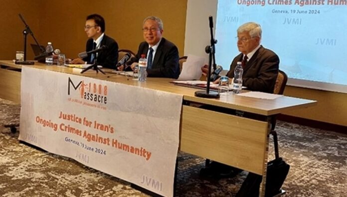مؤتمر جنيف: المحاسبة على الجرائم المستمرة ضد الإنسانية من قبل النظام الإيراني