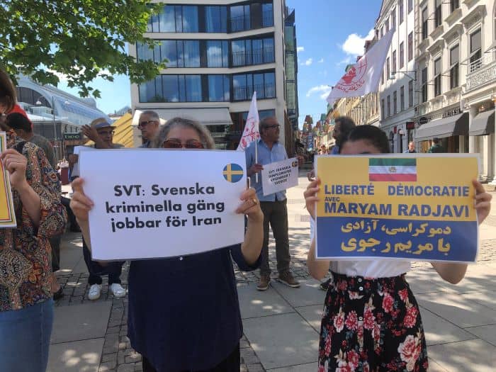 غوتنبرغ، السويد – وقفة للإيرانيين تضامنا مع الانتفاضة الوطنية في إيران
