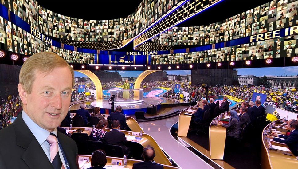 رئيس الوزراء الأيرلندي السابق: حملتنا من أجل إيران حرة يجب أن تكون بلا هوادة