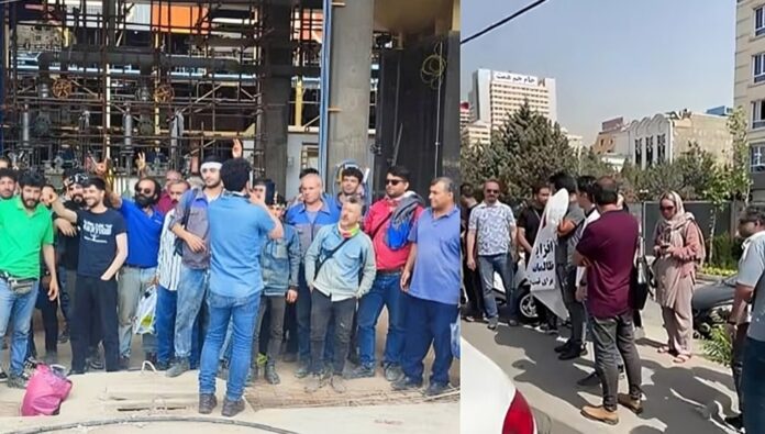 تصاعد الاحتجاجات  في إيران: استمرار إضراب أكثر من 24000 عامل في قطاع النفط والغاز لليوم 22 على التوالي