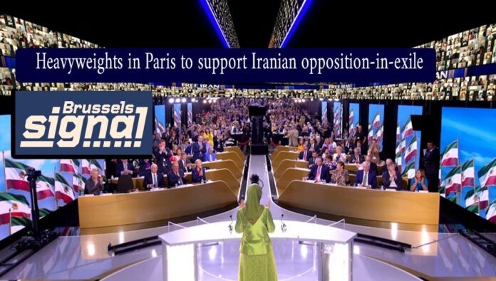 شخصيات بارزة في باريس لدعم المقاومة الإيرانية