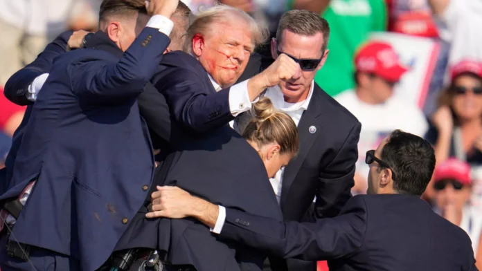 إطلاق النار على دونالد ترامب خلال تجمع انتخابي في ولاية بنسلفانيا