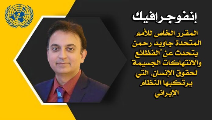 المقرر الخاص للأمم المتحدة جاويد رحمن - إنفوجرافيك - (قسم ثانية)