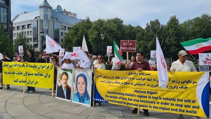 تقرير مصور – مظاهرة في أوسلو ضد الإعدامات الإجرامية لنظام الملالي 