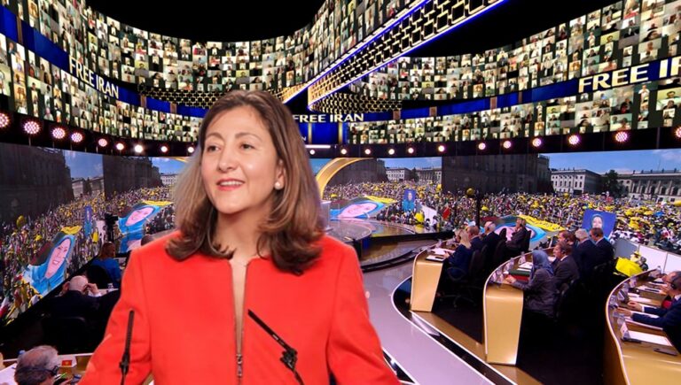 إنغريد بيتانكورت: منظمة مجاهدي خلق هي المنظمة الوحيدة التي قادرة على الإطاحة بالنظام الإيراني