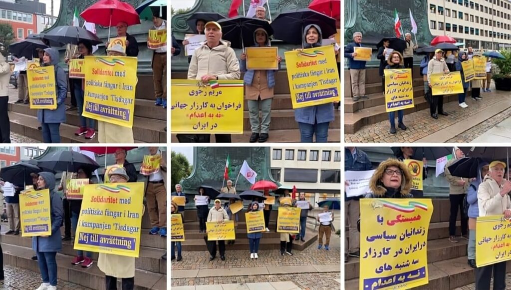 غوتنبرغ، السويد – فعالية للإيرانيين تضامناً مع الانتفاضة الشعبية في إيران