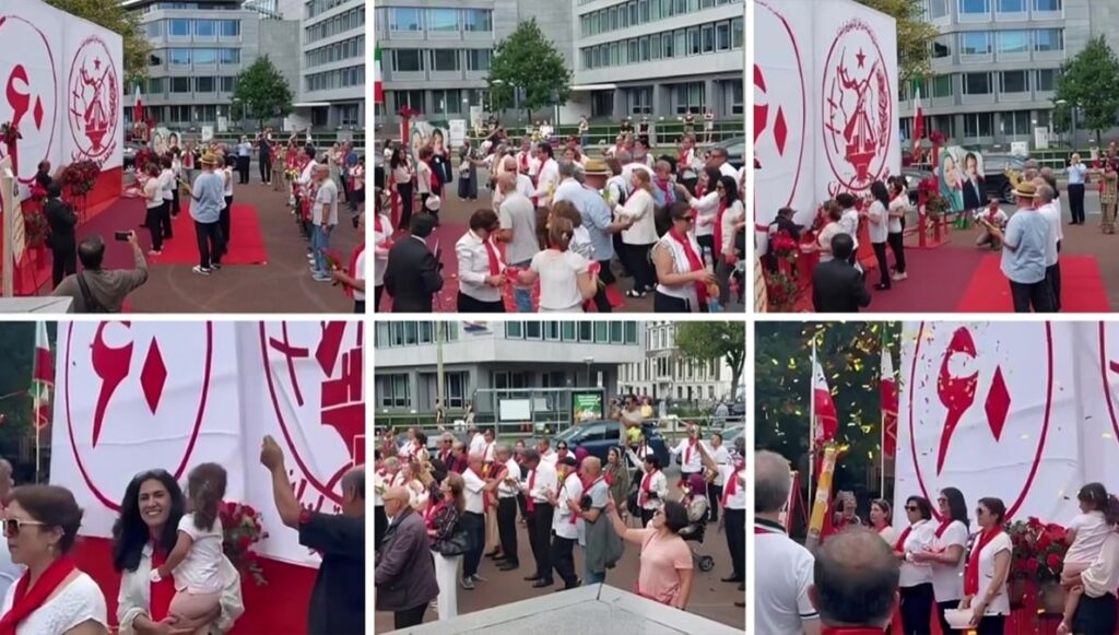 لاهاي، هولندا - إقامة حفل بمناسبة انطلاقة العام الستين لتأسيس منظمة مجاهدي خلق الإيرانية