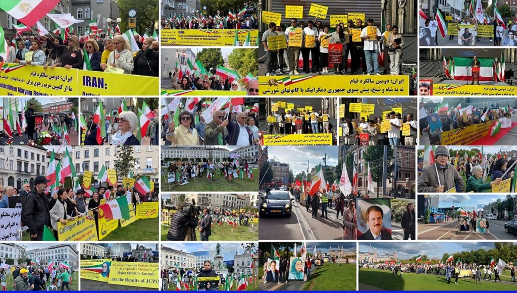 مظاهرات عالمية لمؤيدي منظمة مجاهدي خلق الإيرانية في مختلف دول العالم