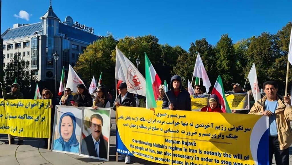 أسلو، النرويج - مظاهرة للإيرانيين دعماً للسجناء السياسيين وضد الإعدام في إيران