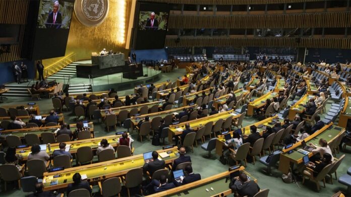 الجمعية العامة للأمم المتحدة تتبنى قراراً يدعو إلى إنهاء الاحتلال الإسرائيلي للأراضي الفلسطينية