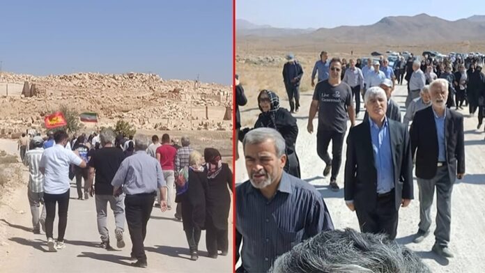 اليوم الثامن من الاحتجاجات ضد أنشطة التعدين في طرق رود