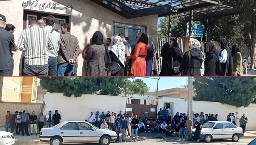 احتجاجات واسعة للعمال و المتقاعدين في عدة مدن إيرانية