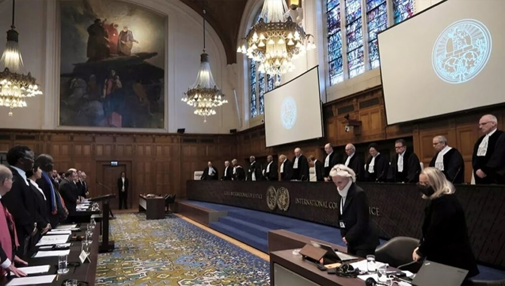 التماس مقدم من  كندا والمملكة المتحدة والسويد وأوكرانيا إلى محكمة العدل الدولية في لاهاي ضد النظام الإيراني 