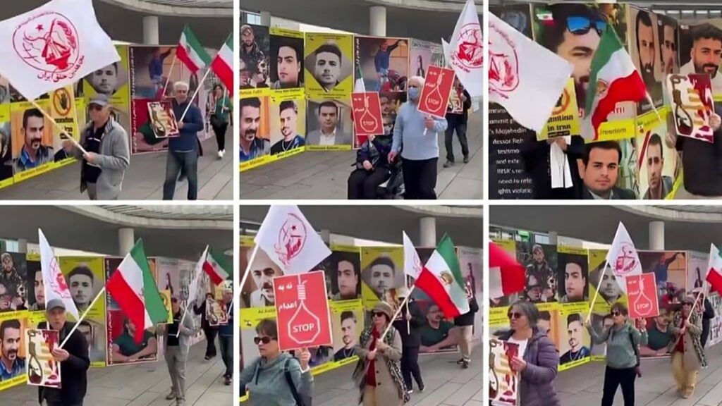 فانكوفر، كندا - مظاهرة إيرانية لدعم السجناء السياسيين ومعارضة الإعدامات في إيران