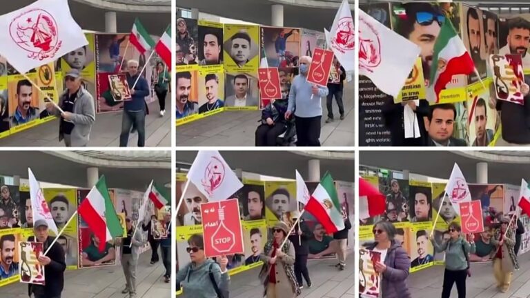 فانكوفر، كندا – مظاهرة إيرانية لدعم السجناء السياسيين ومعارضة الإعدامات في إيران