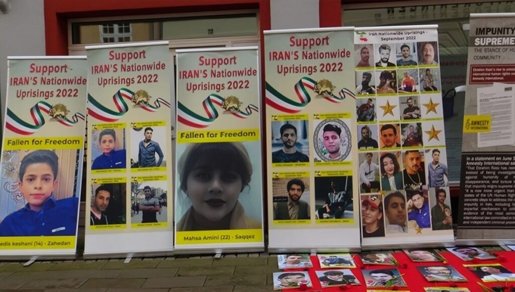 احتجاجات في أوروبا دعماً للسجناء السياسيين الإيرانيين