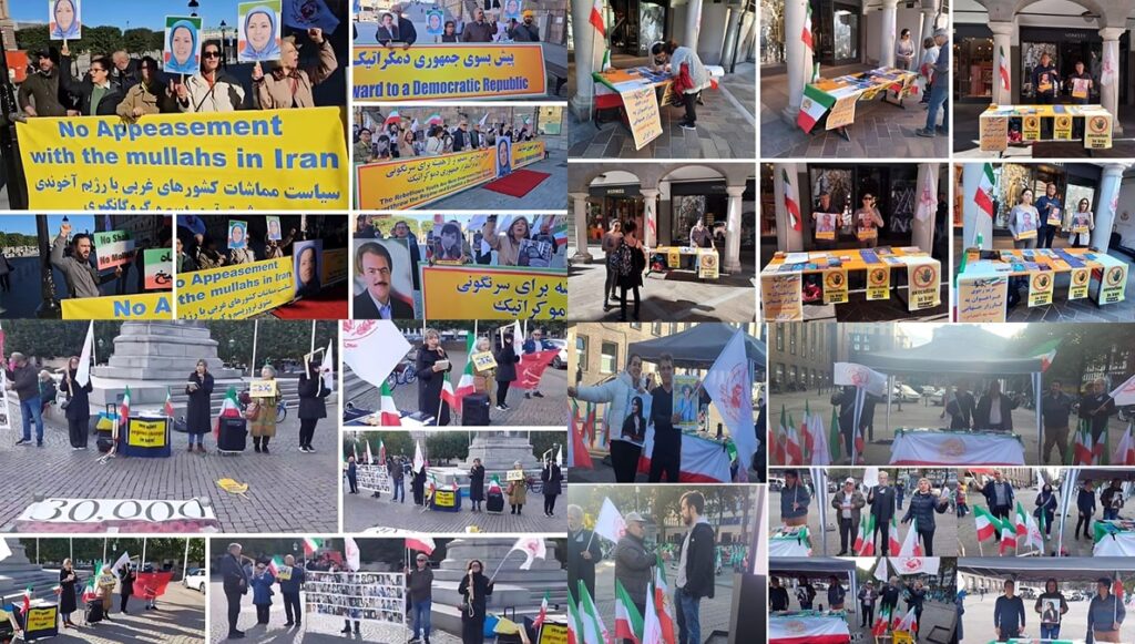 مظاهرات الإيرانيين في المدن الأوروبية ضد النظام الإيراني