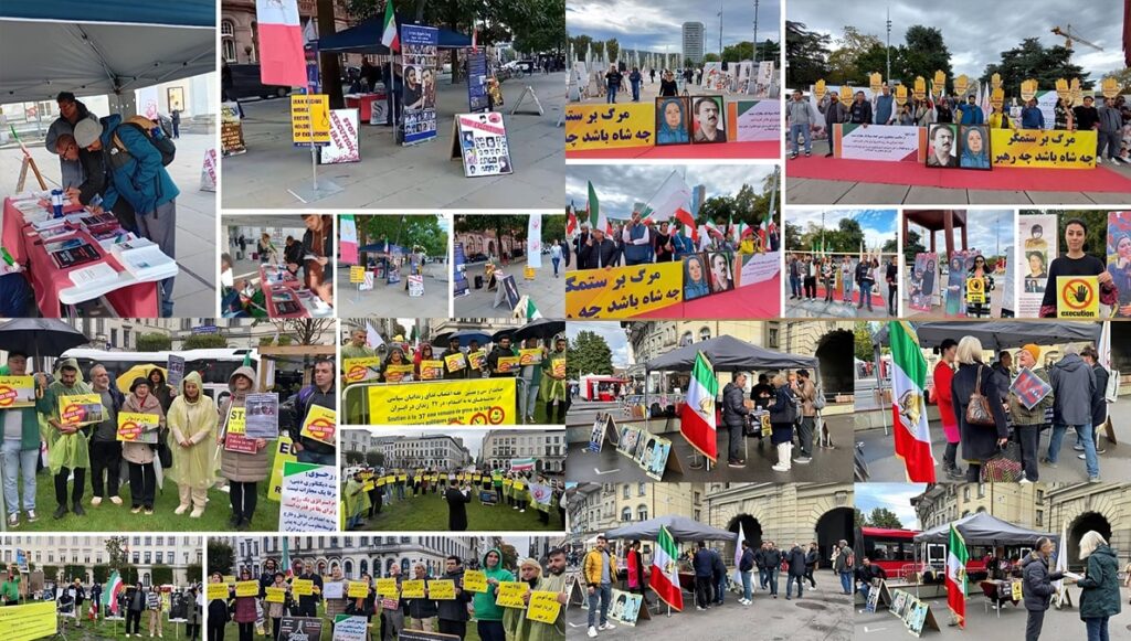 احتجاجات ضد الإعدامات والمطالبة بتصنيف الحرس الإيراني كمنظمة إرهابية في أوروبا
