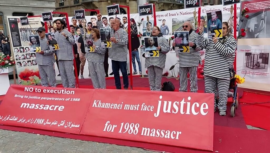 احتجاجات إيرانيين  في المنفی: دعوة لإنهاء الإعدامات في إيران