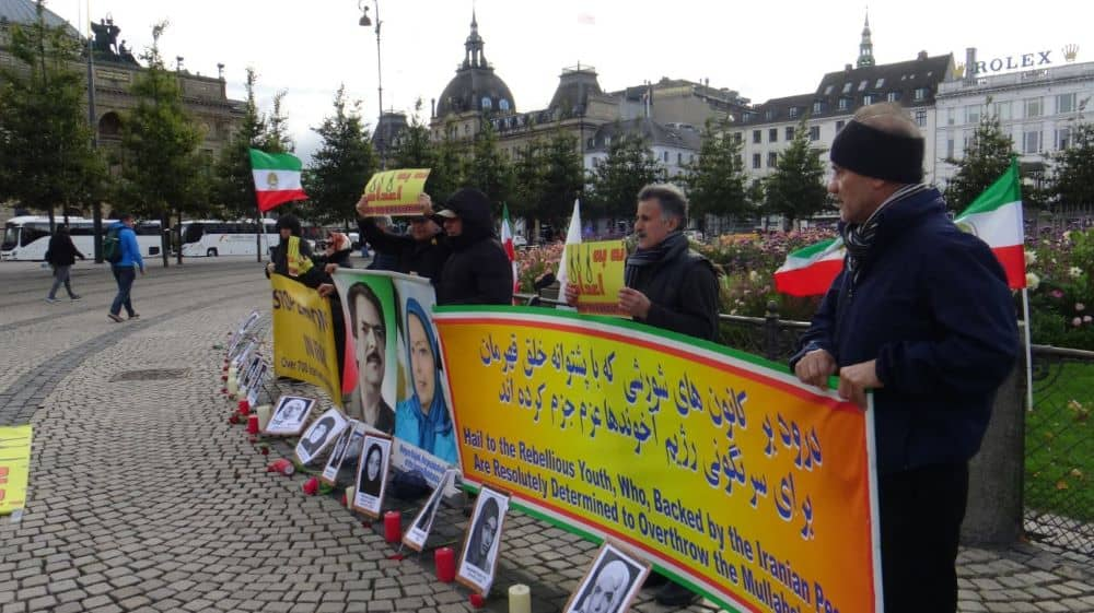مظاهرات الإيرانيين في المدن الأوروبية ضد النظام الإيراني