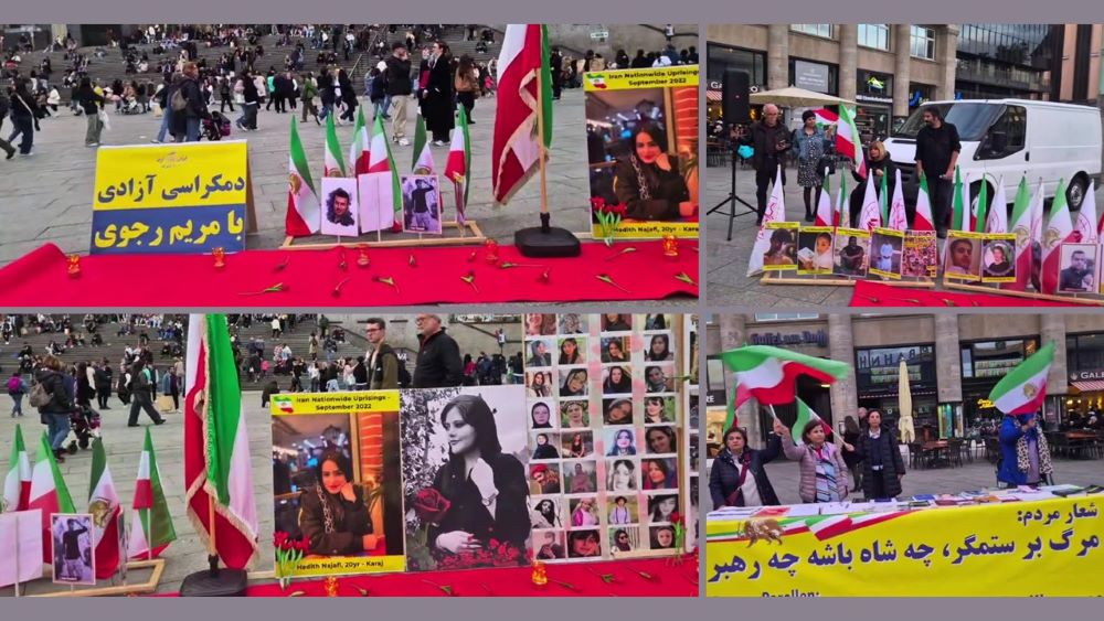 مظاهرات في جميع أنحاء أوروبا دعمًا لدعوة مريم رجوي ضد الإعدامات في إيران