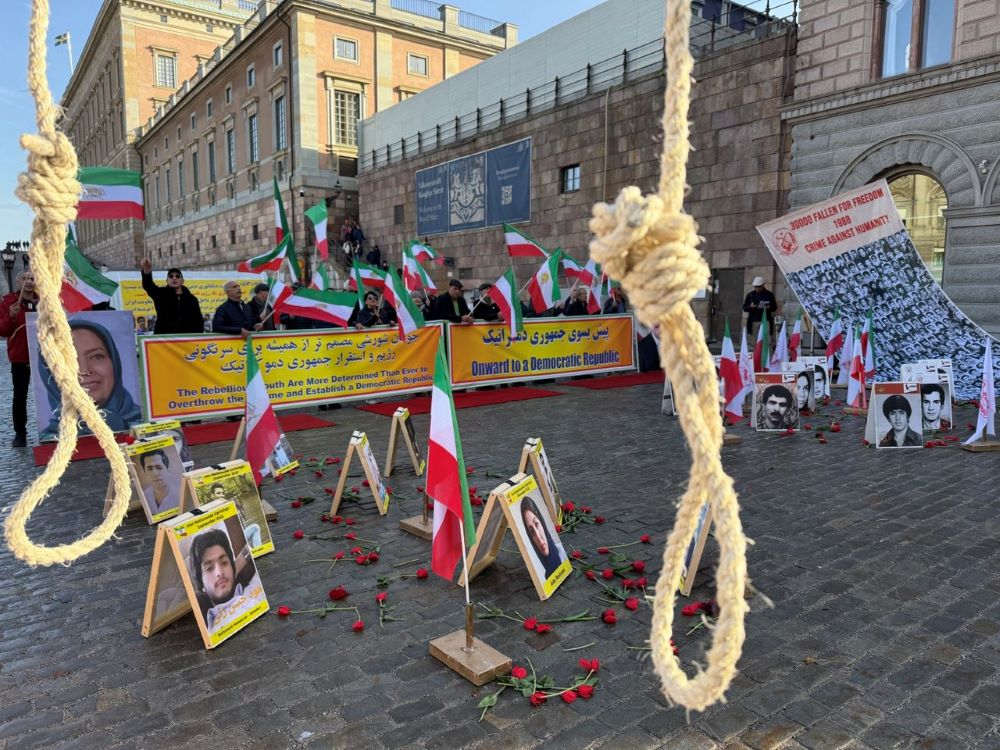 مظاهرات في جميع أنحاء أوروبا دعمًا لدعوة مريم رجوي ضد الإعدامات في إيران