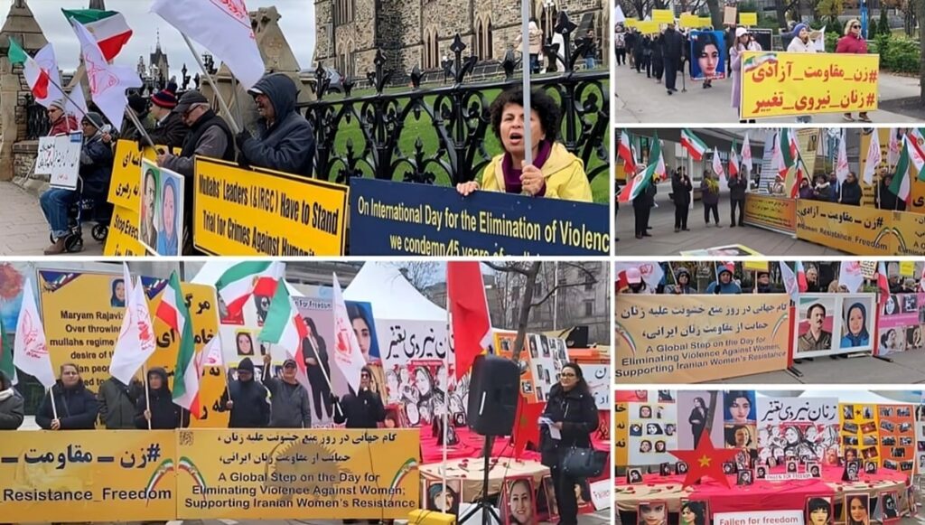 تورونتو، فانكوفر، أوتاوا - مظاهرات إيرانية تضامنا مع الانتفاضة الشعبية في إيران