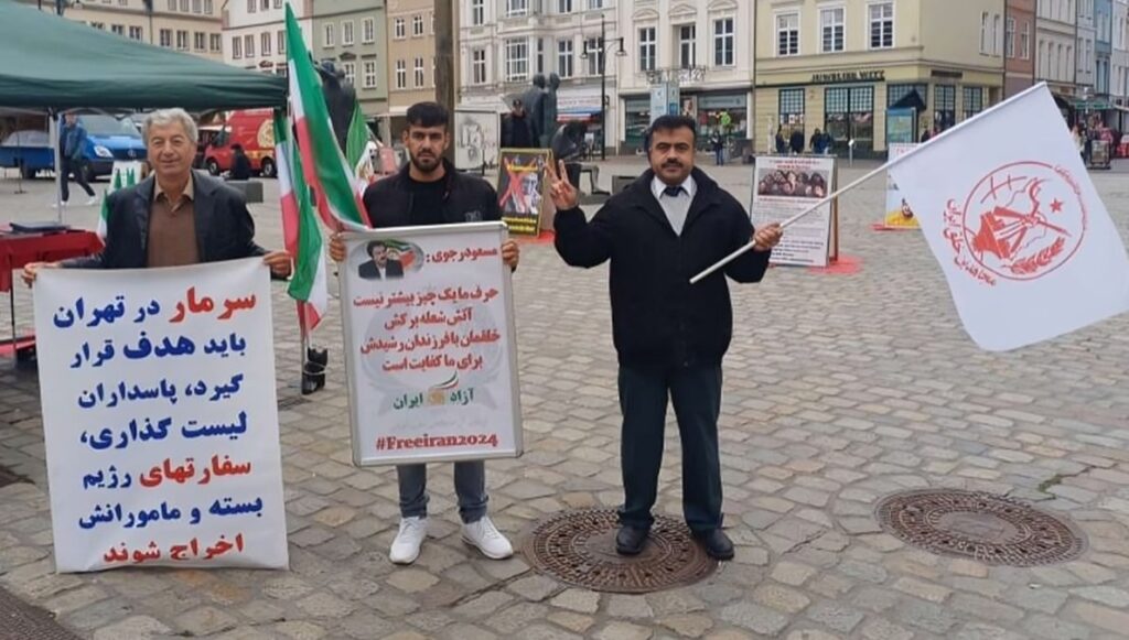 الإيرانيون في ألمانيا يدعمون المقاومة الإيرانية ضد نظام الملالي