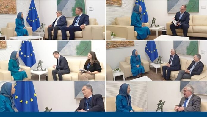 البرلمان الأوروبي يستضيف مناقشات حول السياسة تجاه إيران مع الرئيسة المنتخبة للمجلس الوطني للمقاومة الإيرانية، مريم رجوي