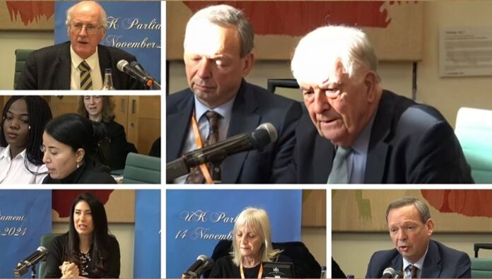 مؤتمر في البرلمان البريطاني:خارطة طريق السلام، الوقوف إلى جانب ضحايا الإرهاب والظلم في إيران