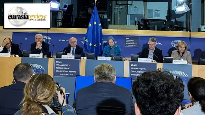يوراسيا ريفيو: كلمة مريم رجوي في البرلمان الأوروبي