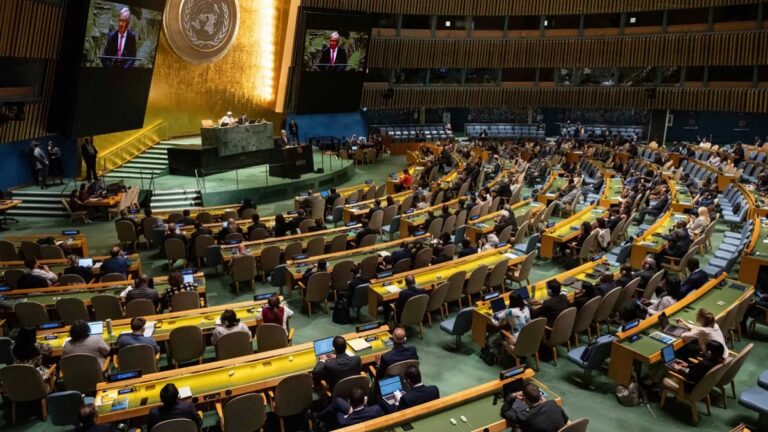 الجمعية العامة للأمم المتحدة تقرّ بأغلبية قرار السيادة الدائمة للشعب الفلسطيني على موارده الطبيعية