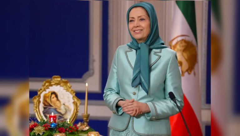 مريم رجوي: ولادة عيسى بن مريم للبشرية المقيدة بالسلاسل، رسالة الخلاص والحرية والعدالة