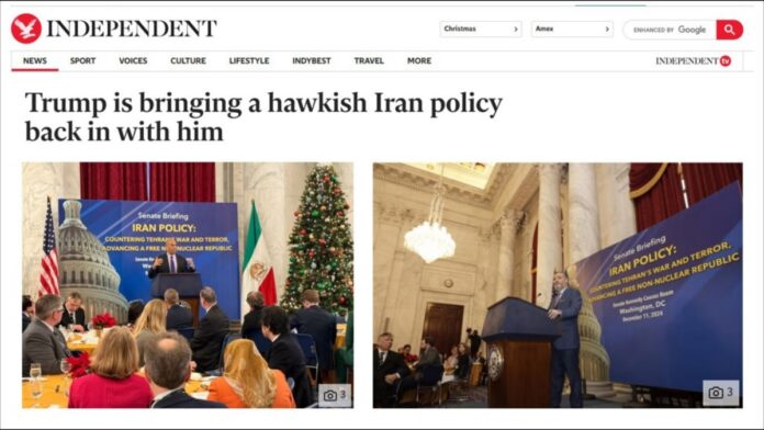 اندبندنت البريطانية: ترامب يعيد معه سياسة التصعيد تجاه إيران