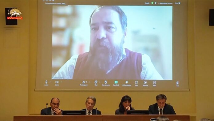 مؤتمر في مجلس الشيوخ الإيطالي: التصدي لسياسة الاسترضاء الأوروبية تجاه النظام الإيراني
